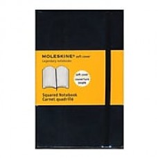 Moleskine Classic Soft Cover Notebooks Graph 3 1/2 In. X 5 1/2 In. 192 Pages [Pack Of 3] (3PK-9788883707124)