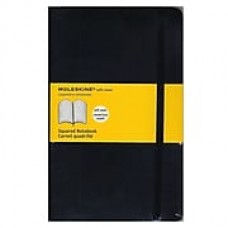 Moleskine Classic Soft Cover Notebooks Graph 5 In. X 8 1/4 In. 192 Pages [Pack Of 3] (3PK-9788883707186)