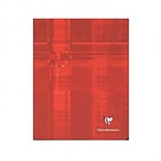 Clairefontaine Classic Staple-Bound Notebooks Ruled With Margin 6 1/2 In. X 8 1/4 In. 48 Sheets [Pack Of 10] (10PK-383)