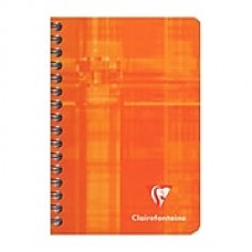 Clairefontaine Classic Wirebound Notebooks 3 1/2 In. X 5 1/2 In. Ruled 90 Sheets [Pack Of 10] (10PK-8506)