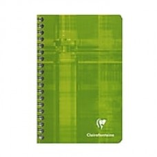 Clairefontaine Classic Wirebound Notebooks 4 1/4 In. X 6 3/4 In. Ruled 90 Sheets [Pack Of 5] (5PK-8606)