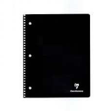 Clairefontaine Classic Wirebound Notebooks 8 1/2 In. X 11 In. Ruled With Margin, 3-Hole Punched 90 Sheets [Pack Of 5] (5PK-8267)