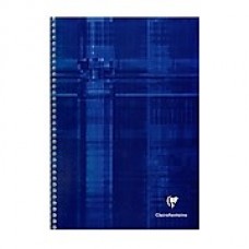 Clairefontaine Classic Wirebound Notebooks 8 1/4 In. X 11 3/4 In. Ruled With Margin 50 Sheets [Pack Of 5] (5PK-68145)