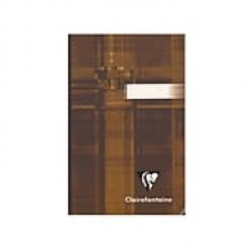 Clairefontaine Cloth-Bound Notebooks 3 3/4 In. X 5 1/2 In. Ruled 96 Sheets [Pack Of 4] (4PK-9596)