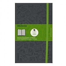 Moleskine Evernote Smart Notebook Squared 5 In. X 8 1/4 In. Slate Grey (8051272892284)