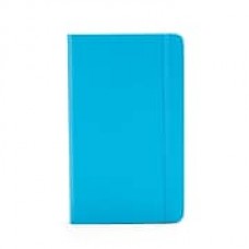 Poppin, Medium, Hard Cover Notebooks, Pool Blue, 25/Pack (104117)