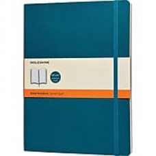 Moleskine Classic Colored Notebook, Extra Large, Ruled, Underwater Blue, Soft Cover, 7-1/2" x 10"