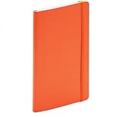 Poppin Orange Medium Softcover Notebooks, Set of 25