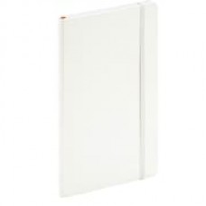 Poppin White Medium Softcover Notebooks, Set of 25