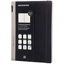 Moleskine Professional Notebook 9.75 x 7.5 Soft Cover Black (891409)