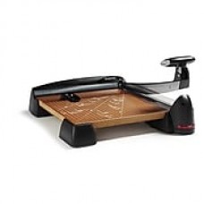 X-ACTO® WoodLaser Paper Trimmer Deluxe Wood Base, 12" x 12"