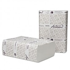 Wausau Paper® Artisan™ Folded Towels, 1-Ply, Multi-Fold, White, 250/Roll, 12/Carton (WAU04220)