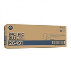 Pacific Blue Ultra™ 8” High-Capacity Recycled Paper Towel Roll by GP PRO, 1-Ply, White, 1150’/Roll, 3 Rolls/Carton (26491)