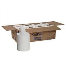 SofPull® Centerpull Junior Capacity Paper Towel by GP PRO, 1-Ply, White, 275 Sheets Per Roll, 8 Rolls Per Carton (28125)