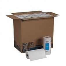 Pacific Blue Select™ Perforated Roll Towel by GP PRO, 2-Ply, White, 85 Sheets/Roll, 30 Rolls/Carton (27385)