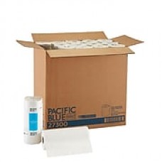 Pacific Blue Select™ Perforated Roll Towel by GP PRO, 2-Ply, White, 100 Sheets/Roll, 30 Rolls/Carton (27300)