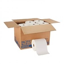 Pacific Blue Select™ Premium Paper Towel Roll by GP PRO, 2-Ply, White, 350 Feet/Roll, 12 Rolls/Carton (28000)