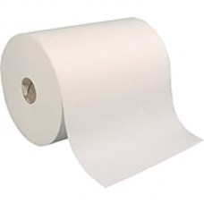 Brighton Professional™ Hardwound Paper Towel Rolls, White, 1-Ply, 7.8" x 800', 6 Rolls/Case