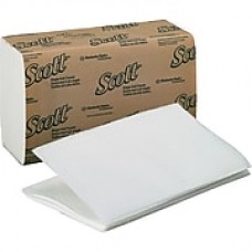 Scott® Single-Fold Paper Towel, 1-Ply, White, 250 Sheets/Pack, 4,000/Carton (01700)