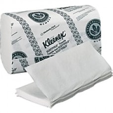 Kleenex® Folded Paper Towels, 1-Ply, 8 1/10 x 12 2/5, White, 3,000/Ct