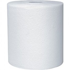 Kleenex® Hardwound Paper Towels, 1-Ply, White, 600 Feet/Roll, 6 Rolls/Carton (11090)