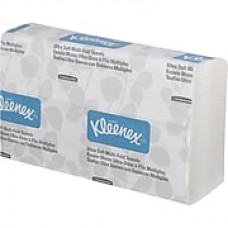 Kleenex® Ultra Soft Multi-Fold Paper Towels, 2-Ply, 150 Sheets/Pack, 2400 Sheets/Carton (43752)