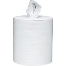 Scott® Centerpull Paper Towels, 1-Ply, White, 500 Sheets/Roll, 4 Rolls/Carton (01051