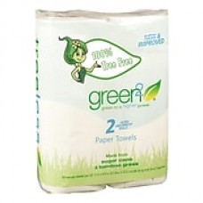 Green2® Tree Free Paper Towels, 65 sheets, 2 pack, 48 packs