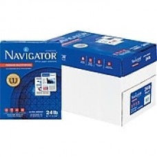 Navigator  Premium Multipurpose Copy Paper, White, 8 1/2"(W) x 11"(L), 5000/Ctn