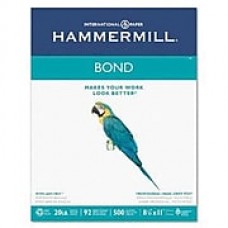 IP Hammermill® 8 1/2" x 11" 20 lbs. Multipurpose Bond Paper, White, 5000/Case