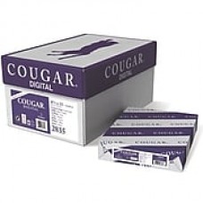 Domtar Cougar® 8 1/2" x 11" 60 lbs. Digital Vellum Laser Paper, White, 5000/Case