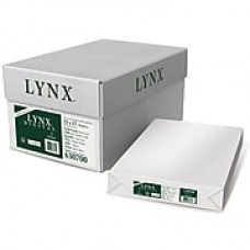 Domtar Lynx Opaque 11" x 17" 60 lbs. Digital Ultra Smooth Laser Paper, White, 2500/Case