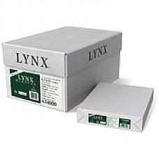 Lynx® Opaque 65 lbs. Smooth Cover, 8 1/2" x 11", White, 250/Ream