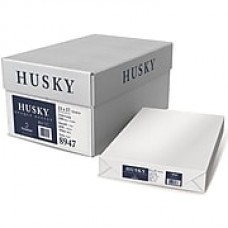 Domtar Husky Offset Opaque 11" x 17" 60 lbs. Smooth Laser Paper, White, 2500/Case