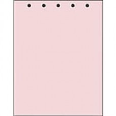 Printworks® Professional 8 1/2" x 11" 20 lbs. Punched Paper, Pink, 2500/Case