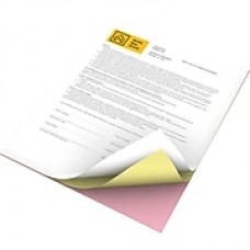 Xerox® Revolution™ Premium Digital Carbonless Paper, 22 lb., Straight 3-Part, White/Canary/Pink, 8-½” x 11”, 10/Carton