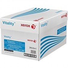 Xerox® Vitality™ Multipurpose Printer Paper, 20 lb., 8 ½” x 11” 3 Hole Punch, Case