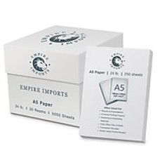 Empire Imports Premium Multi-Purpose Paper, A5 Size, Case