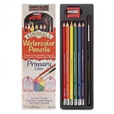 General's Kimberly Watercolor Pencils - Primary Colors Set Each [Pack Of 3]