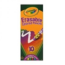 Crayola Erasable Colored Pencils set of 10 [Pack of 4]