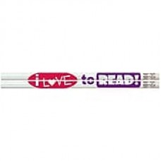 Musgrave I Love to Read! Pencil, No. 2, 12 packs of 12 (MUS1486D)