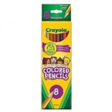 Crayola Multicultural Colored Pencils Set Of 8 [Pack Of 12] (12PK-68-4208)