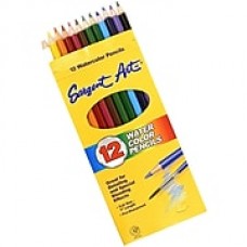 Sargent Art Watercolor Pencils 12 Count [Pack Of 6] (6PK-22-7204)