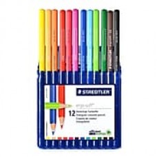 Staedtler Ergosoft Colored Pencil Sets 3.0 Mm Set Of 12 [Pack Of 2] (2PK-157 SB12)