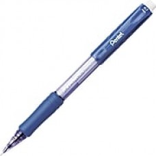 Pentel Twist-Erase Mechanical No. 2 Pencil, Blue Barrel, Dozen (QE417C)