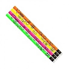 Musgrave Everyday Emoji Pencils, 12 Packs of 12 (MUS2557D)