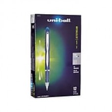 uni-ball® Jetstream Rollerball Pen, Fine Point, Blue, 12/pk (40174)