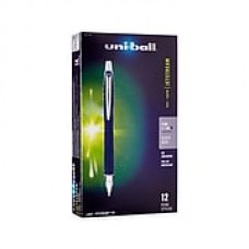 uni-ball® Jetstream RT Retractable Rollerball Pen, Fine Point, 0.7 mm, Black, 12/pk (62152)