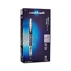 uni-ball® Vision Elite Rollerball Pens, Micro Point, Black, 12/pk (69000)