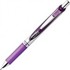 Pentel® EnerGel® RTX Rollerball Gel Pens, 0.7 mm Medium, Purple, Dozen